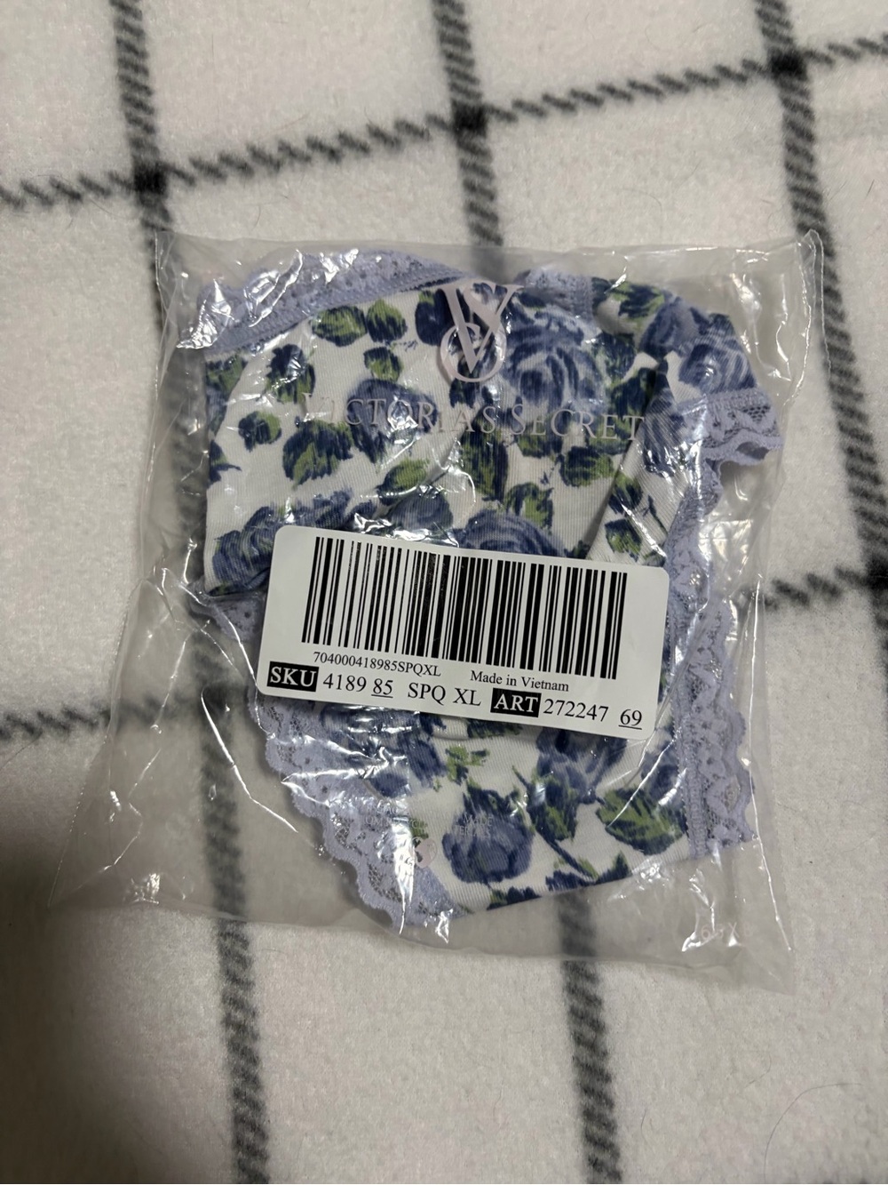 Victoria's Secret Floral Thong XL